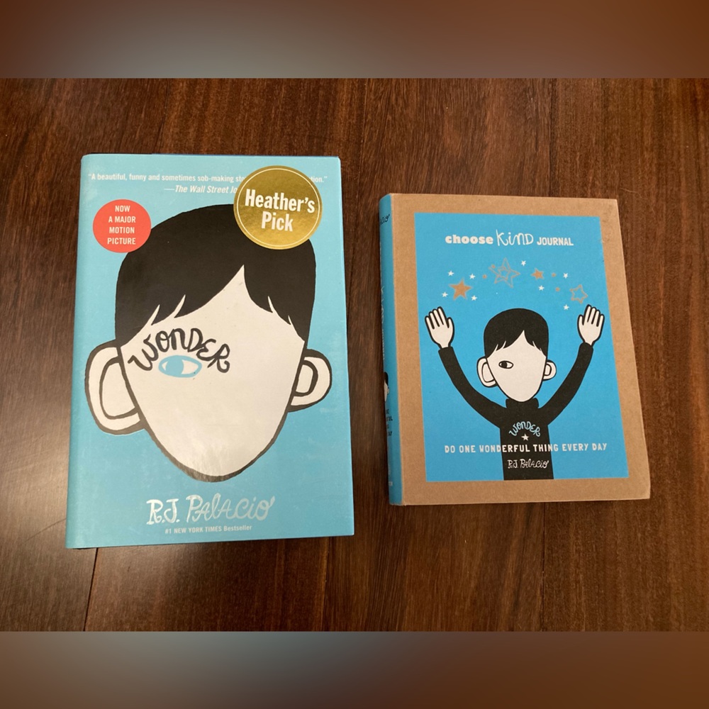 NWT Wonder Hardcover Book + Choose Kind Journal